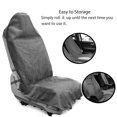 thumbnail image 4 of Funda de asiento de coche DECKALY, impermeable y antideslizante, 75 x 142 cm, color gris, 4 of 6