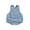 Blue, variant on Bagilaanoe Newborn Baby Girl Boy Summer Rompers Sleeveless Bodysuits 3M 6M 12M 18M Infant Casual One Piece Short Jumpsuit