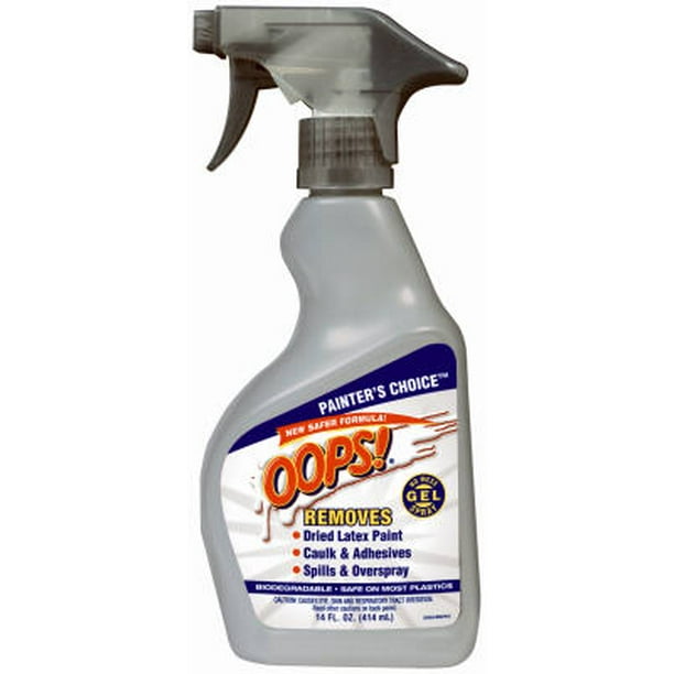 Homax Products 2293 Oops Painter S Choice Paint Remover Gel 14 Oz Walmart Com Walmart Com