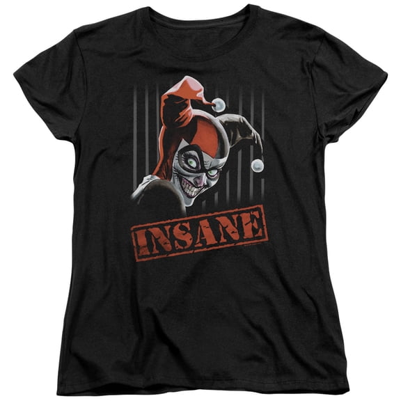 Batman - Insane - Women's Short Sleeve Shirt - Large