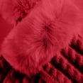 thumbnail image 5 of Hellosay Womens Gloves Winter Knit Thermal Warm Fleece Lined Christmas Gifts Red, 5 of 7