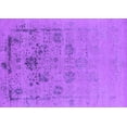 thumbnail image 1 of Ahgly Company Indoor Rectangle Oriental Purple Industrial Area Rugs, 4' x 6', 1 of 4