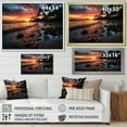 thumbnail image 4 of Designart "Dominican Sunset Charm III" Nautical & Beach Floater Framed Canvas Wall Art, 4 of 7