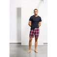thumbnail image 5 of Skinni Fit Mens Tartan Lounge Shorts, 5 of 5