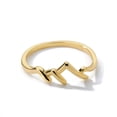 thumbnail image 5 of Geometric Copper Ring Mountain Peak Jewelry Nature Lovers, 5 of 7