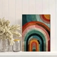 thumbnail image 2 of Qisvanset Simple Abstract Plant Canvas Print 12x16 Inch Mid Century Art, 2 of 8