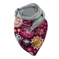 thumbnail image 2 of Shawls Wrap Wrapves Button Soft Chic Para Oficinas Supermercados Teatros Patrón De Copo De Nieve Sunnimix Chales envuelven las bufandas, 2 of 5