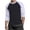 White, variant on Men's Casual Printed Long Sleeve T-Shirt, Soft Polyester Spandex Blend Tee, Round Neck, Regular Fit, Stretch, Breathable, Lightweight for Daily Wear, Spring, Summer, | Zenithor,Black L