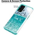 thumbnail image 2 of for T-Mobile Revvl V+ 5G Case,T-Mobile Revvl V Plus 5G?with Tempered Glass Screen Protector,Veeki Dual Layer Shockproof Heavy Duty Protective Hard PC & Silicone Hybrid Phone?Cover Women, 2 of 6