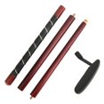 thumbnail image 2 of Haofy Putter Trois Sections, Tige de Poussée en Bois de Rose Rouge, Putter Main Droite, Accessoire pour Pratiquer, 2 of 8
