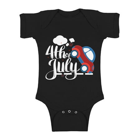 

Awkward Styles Fourth of July Baby Bodysuit Car One Piece Car Bodysuit Memorial Day Independence Day Clothing Patriotic Bodysuit Baby Items for 4th of July Car Clothes Independence Day Clothes