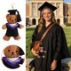 thumbnail image 1 of Decoración del hogar, decoración de habitaciones, decoración de paredes Oso de graduación Oso de peluche de graduación de doctorado con birrete y toga Muñeco de peluche con birrete de soltero Regalo d, 1 of 7