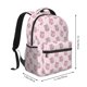 thumbnail image 2 of Disketp Pink Disco Ball Mochila Estampada para Hombre y Mujer – Mochila Ligera Clásica con Múltiples Bolsillos para Universidad, Trabajo y Viajes-One Size, 2 of 5