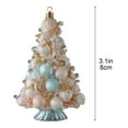 thumbnail image 3 of Acrylic Christmas Tree Ornaments Set of 24 Flat Holiday Decorations with Assorted Designs for Xmas Tree Home Party Festive Hanging Pendants, 3 of 6