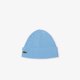 thumbnail image 1 of Gorro de Lana de Punto Canalé para Hombre Lacoste Azul Claro, 1 of 2