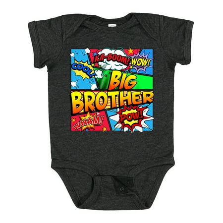 

Inktastic Big Brother Comic Book Gift Baby Boy Bodysuit