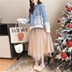 thumbnail image 5 of Jersey de cuello redondo coreano para mujer, suéter de manga larga, tejido de moda informal, Tops cómodos populares de Navidad, invierno, 2022, 5 of 5