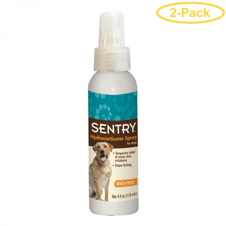 Sentry Hydrocortisone Spray for Dogs - Anti-Itch Medication 4 fl oz - Pack of (Best Anti Itch Medication For Dogs)