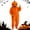 Orange, variant on Unisex Adult Pumpkin Onesie Costume Pajamas, Jack-O'-Lantern Plush Fleece One Piece Jumpsuit Sleepwear with Hood and Pockets for Halloween Cosplay,Big Mouth Monster Homewear