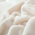 thumbnail image 3 of Mainstays Plush Blanket White T, 3 of 6
