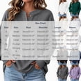 thumbnail image 4 of Sweaters for Women Zaewscy Women's Henley Neck Button Ribbed Knit Long Sleeve Loose Pullover Sweater Black L, 4 of 8