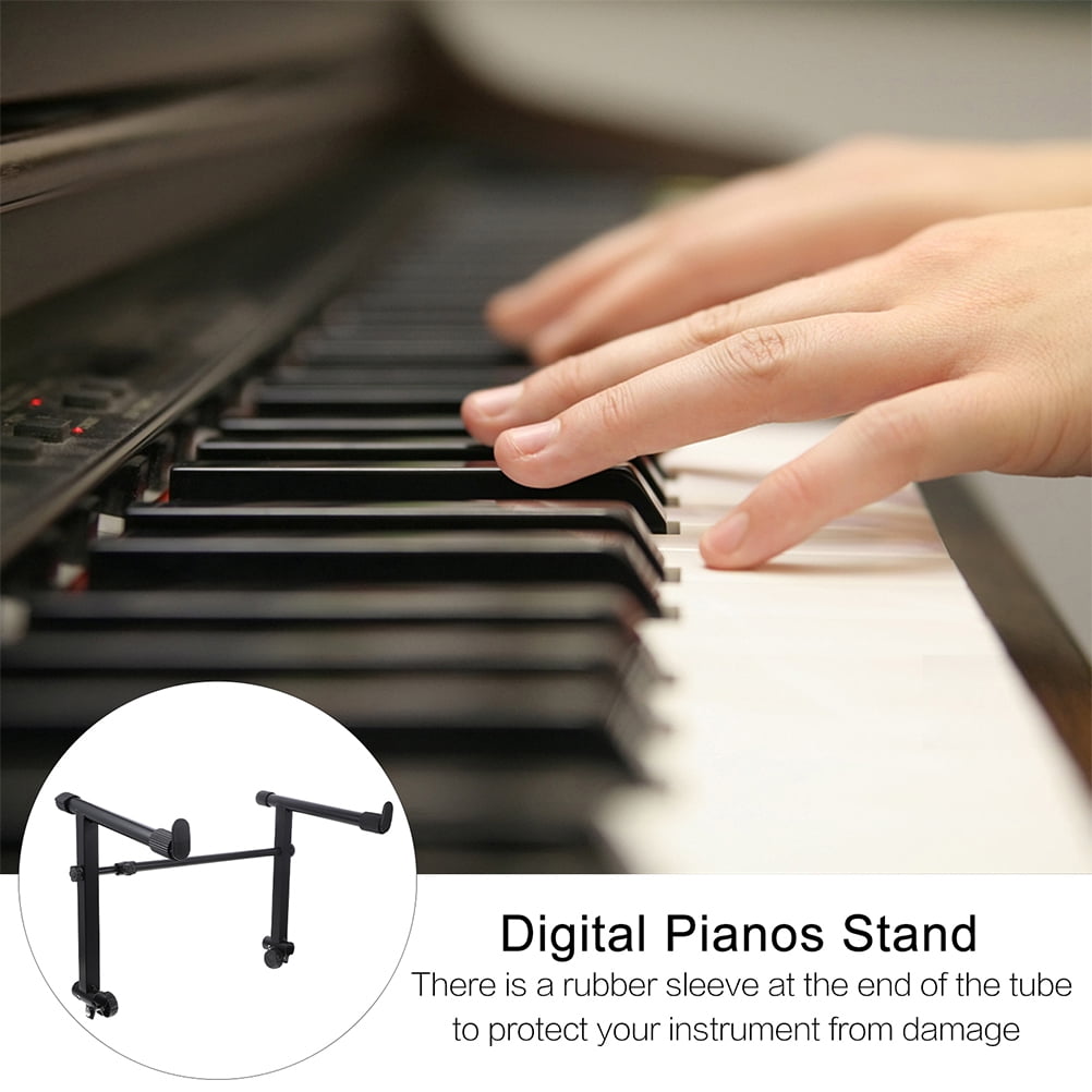 HEMOTON  2 Sets Heightened Piano Stand Keyboard Comfortable