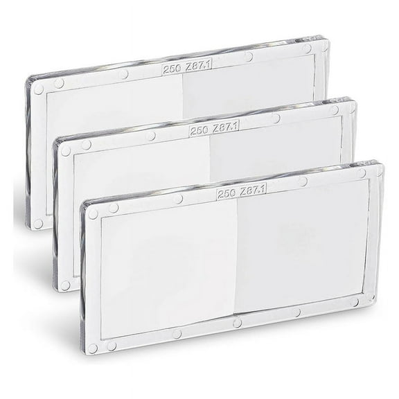 3pcs Welding Helmet Magnifying Lens 2.5 Diopter Eye-Protecting Welder Accessories Magn y4052