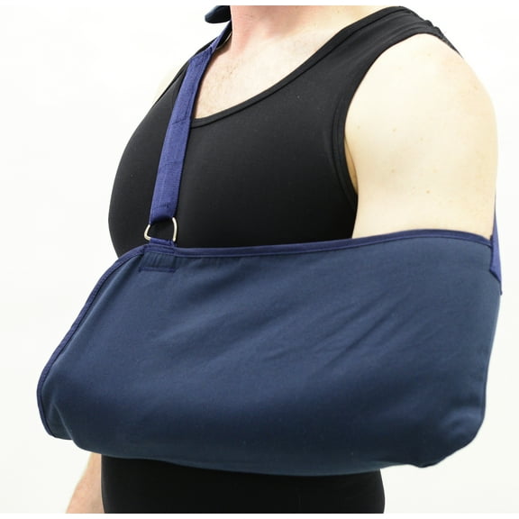ITA-MED Arm Sling with Shoulder Immobilizer, Adjustable, Unisex, Fits Left and Right Arm: AS-100
