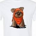 thumbnail image 4 of Inktastic Brussels Griffon in Scarf T-Shirt, 4 of 5