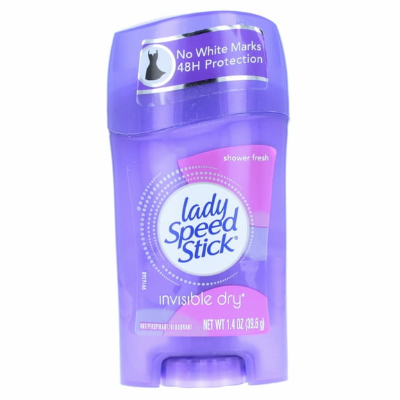 Lady Speed Stick Antiperspirant Deodorant Invisible Dry Shower Fresh 1.40 oz