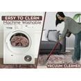 thumbnail image 5 of L'Baiet Angeline Red Distressed Washable 5 ft. x 7 ft. Fabric Area Rug, 5 of 6