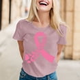 thumbnail image 2 of Cancer Support Pink Cancer Awareness T-Shirt, 2 of 4