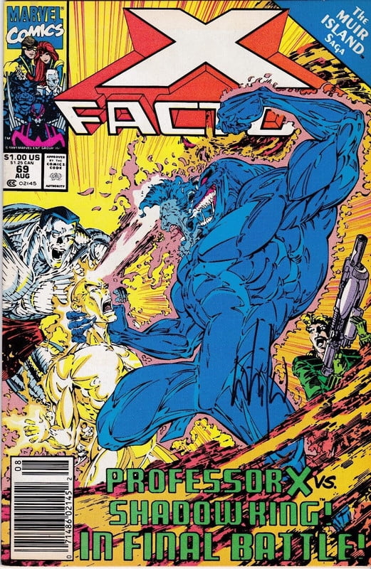 X-Factor #69 Signed by Whilce Portacio & Louise Simonson