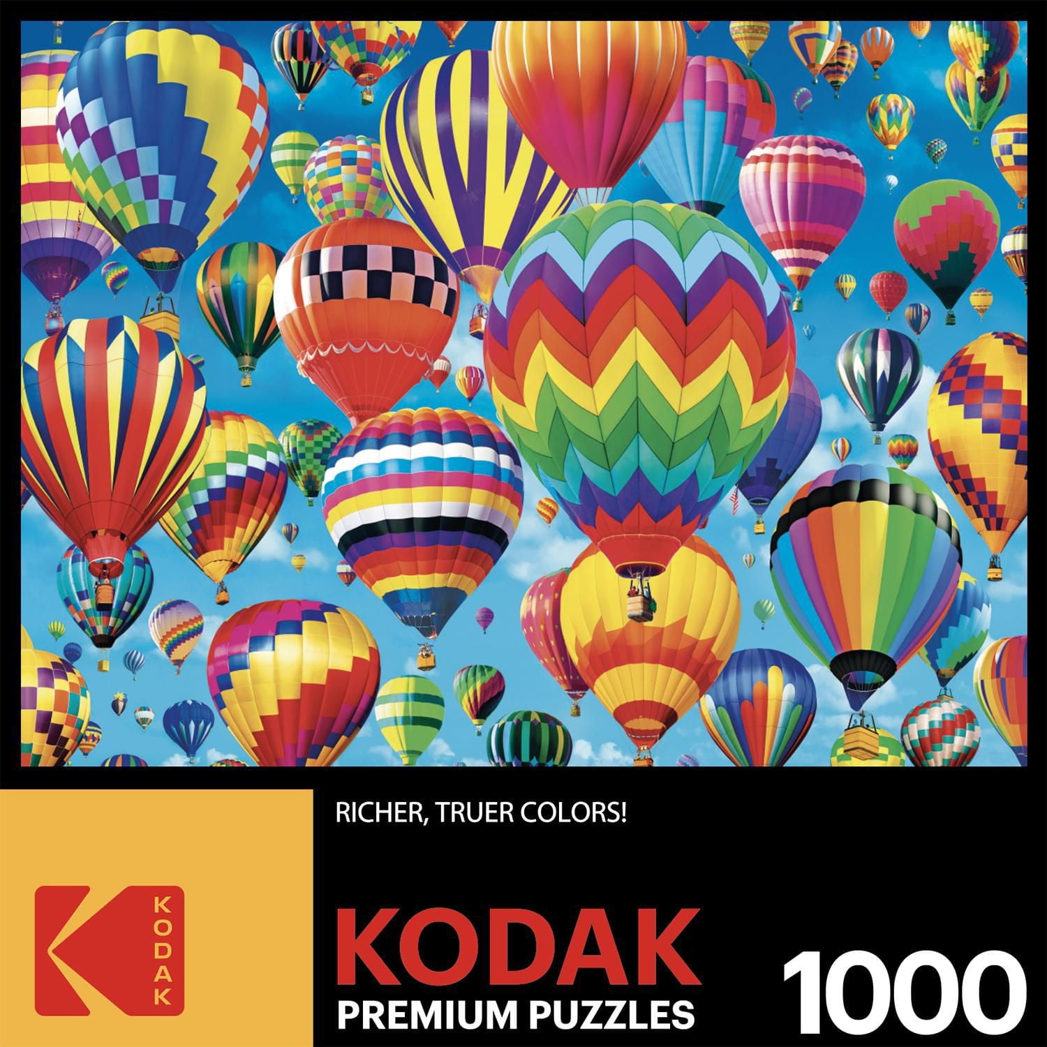 Kodak 1000 Piece Puzzle - Balloons In Flight