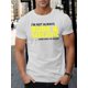 thumbnail image 1 of Camiseta gráfica "No siempre soy grosero ni sarcástico" para hombre - Manga corta, cuello redondo, lavable a máquina - Top informal para todas las estaciones, 1 of 5