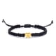 thumbnail image 1 of Pulsera de cuerda trenzada con letras iniciales y corazón para mujer, pulsera con eslabones del alfabeto ajustable hecha a mano, joyería, 1 of 5