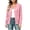 Pink-2, variant on Cardigan Sweaters for Women Wool Blend Lightweight Trendy Long Sleeve Lapel Collar Button Down Sweater Cardigans Fall