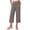 QR140_Gray, variant on Women's Cropped Lounge Pants Lightweight Elastic Waist Pant with Pockets Summer Tulip Hem Trousers Black 3XL
