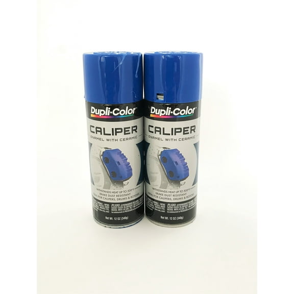 Duplicolor BCP104 - 2 Pack Caliper Spray Paint Blue with Ceramic - 12 oz
