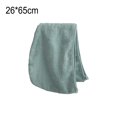 thumbnail image 2 of Hair Drying Towels, Towel Cotton Soft Hair Towel Wrap Hair Twist Turban Towel Absorbent Hair Cap, 2 of 5