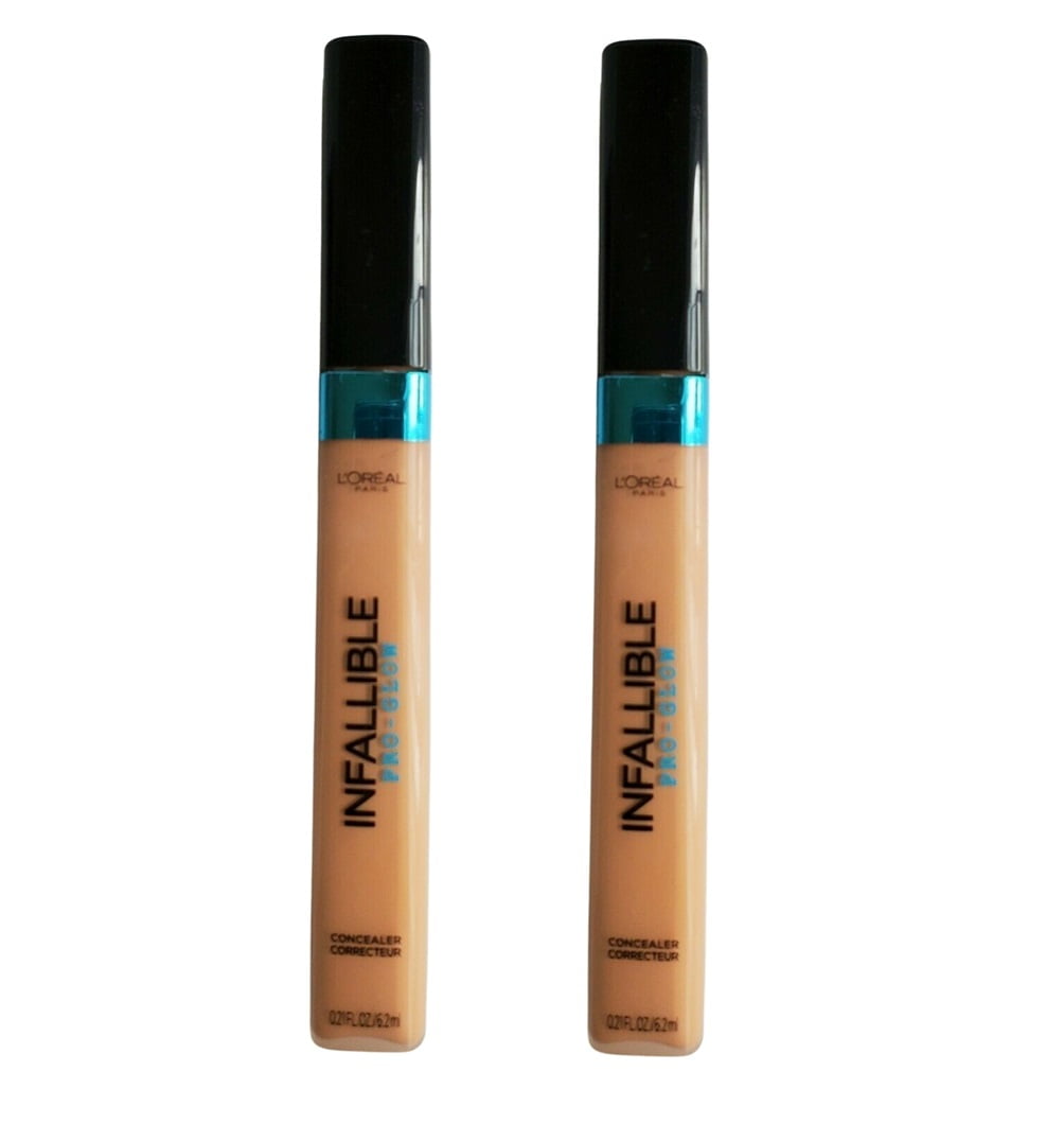 Pack of 2 L'Oreal Paris Infallible Pro-Glow Concealer, Sand Beige # 05