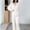 White Pajamas for Daily, variant on MGDXOX Pajamas for Women Set Silk Pjs 2 Piece Satin Sleepwear Long Sleeve Button Down Lounge Sets with Long Pants Red M