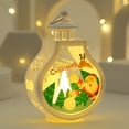 thumbnail image 2 of xihome Portavelas de aleacin con forma de copo de nieve, luz nocturna con diseño de adorno festivo para decoracin de mesa navideña y ambiente festivo en el hogar., 2 of 6