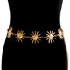 thumbnail image 2 of Women Vintage All-match Hip Hop Style Punk Waist Chain Dress Cummerbands Ladies Belt Sun Waistband Gold, 2 of 5