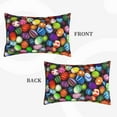 thumbnail image 4 of EasygdpEaster Eggs2 Polyester Fiber Double-Sided Pillowcase,Super Soft,Comfortable And Luxurious Pillowcase,Not Easy To Break Or Deform- 14"X20", 4 of 9