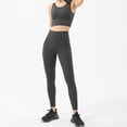 thumbnail image 3 of Sevpuikl Women's High-Waisted Butt-Lifting Leggings with Tummy Control, Opaque, Elastic, Soft and Stretchy for Yoga and Running(Grey,M), 3 of 4