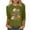 Army Green, variant on YanHoo Women 3/4 Sleeve Tshirt Graphic 3/4 Sleeve Tops for Women 3/4 Sleeve Crewneck Loose Fit Top Womens 3/4 Sleeve Tee Shirts Sale under 10