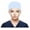 Light Blue, variant on Nurse Caps for Women Solid Color Scrub Cap Buttoned Bouffant Hat with Sweatband