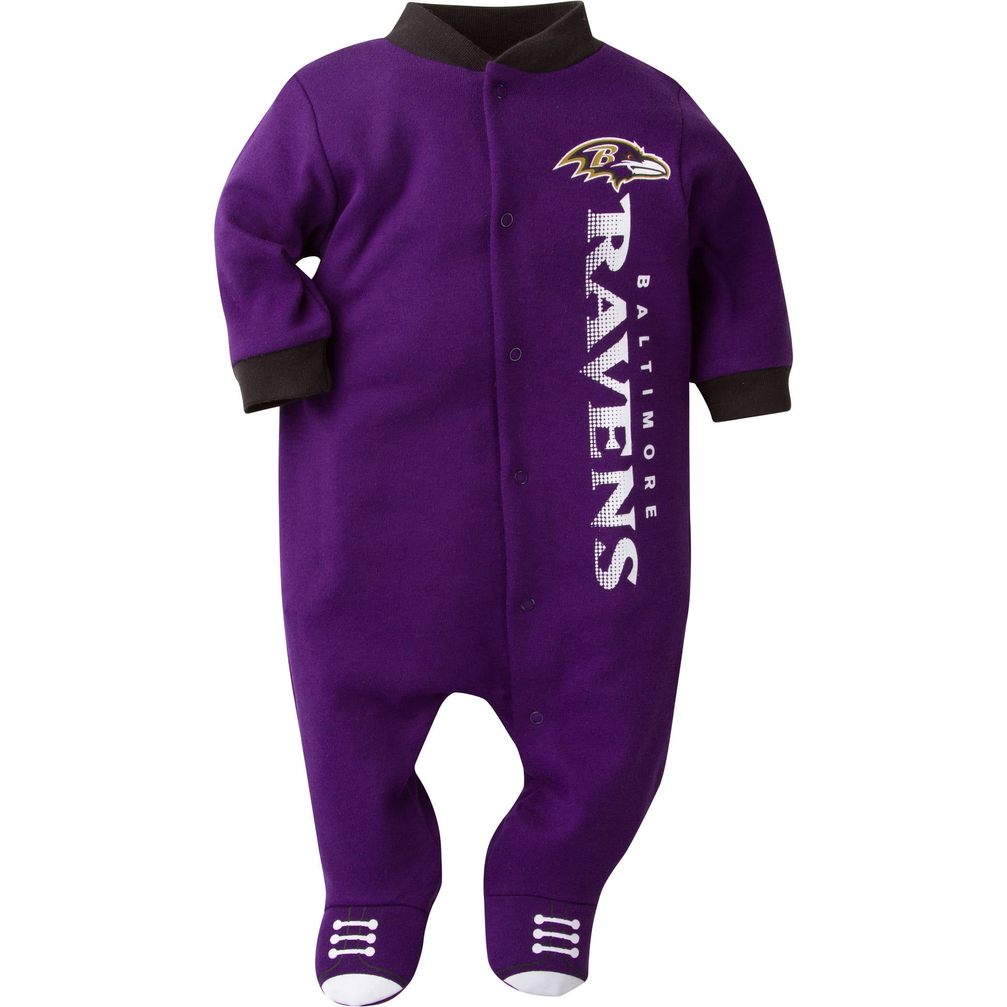 NFL Baltimore Ravens Baby Boys Team Sleep 'N Play Outfit