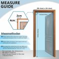 thumbnail image 5 of Hands-Free Mesh Curtain, Magnetic Screen Door with Durable Magnetic Closure, Self Sealing Heavy Duty Mesh, Portable and Washable for Any Door - Fresh Air Circulation, Size:, 5 of 5